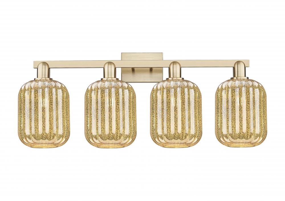 Preston - 4 Light - 36 inch - Champagne Bronze - Bath Vanity Light