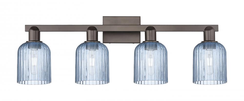 Bridal Veil - 4 Light - 36 inch - Oil Rubbed Bronze - Bath Vanity Light