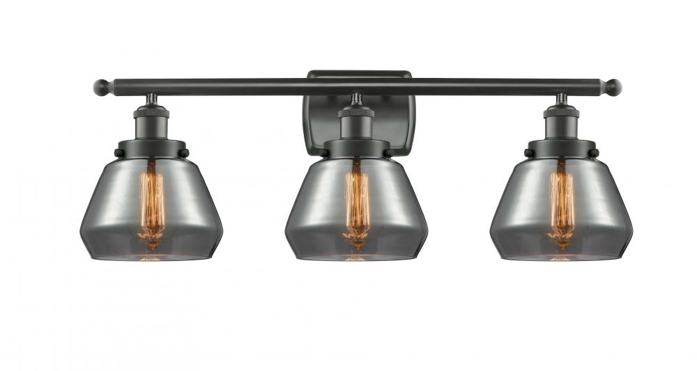Fulton - 3 Light - 26 inch - Oil Rubbed Bronze - Bath Vanity Light