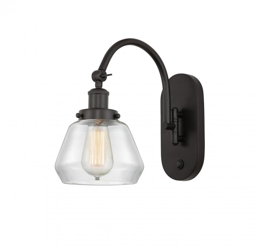 Fulton - 1 Light - 7 inch - Oil Rubbed Bronze - Adjustable Swing Arm