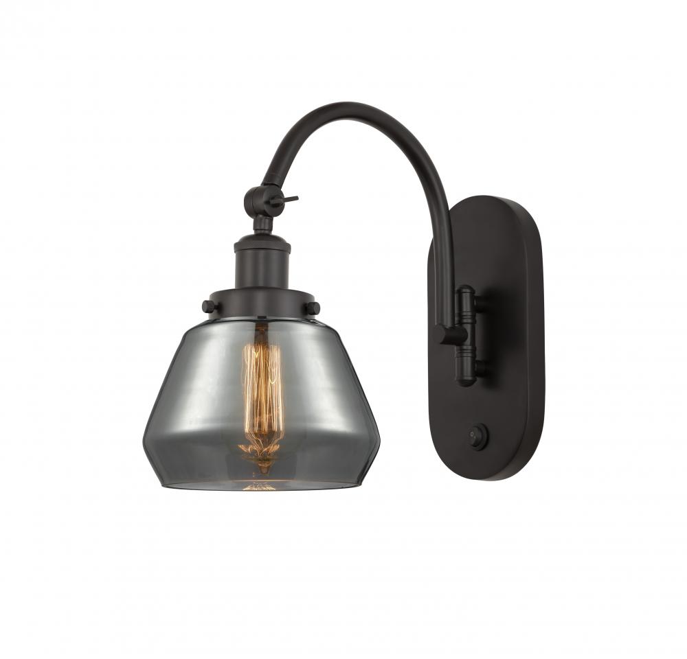 Fulton - 1 Light - 7 inch - Oil Rubbed Bronze - Adjustable Swing Arm