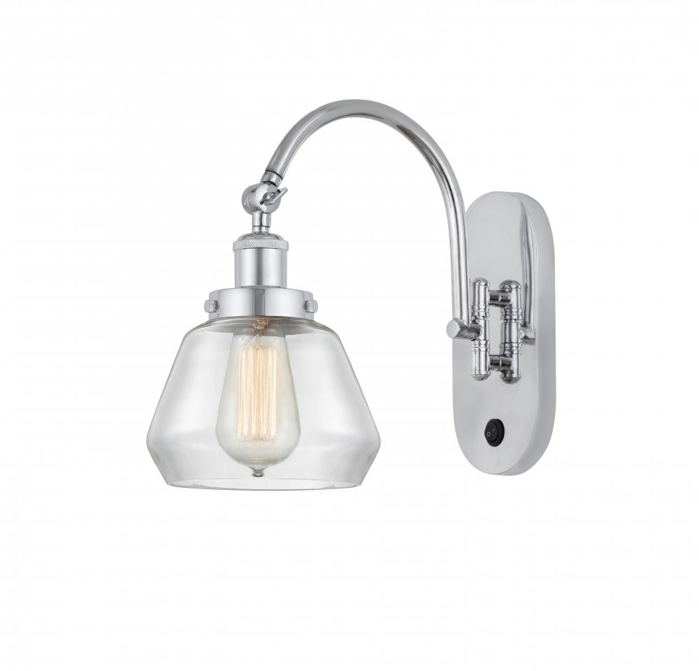 Fulton - 1 Light - 7 inch - Polished Chrome - Adjustable Swing Arm