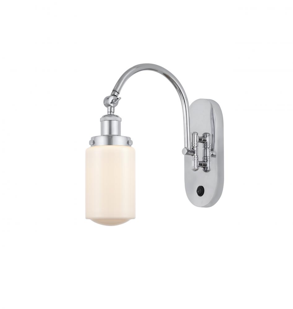 Dover - 1 Light - 5 inch - Polished Chrome - Adjustable Swing Arm