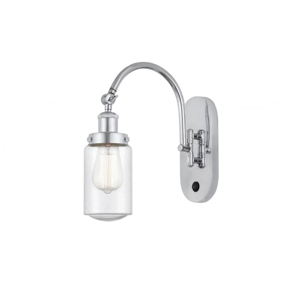 Dover - 1 Light - 5 inch - Polished Chrome - Adjustable Swing Arm