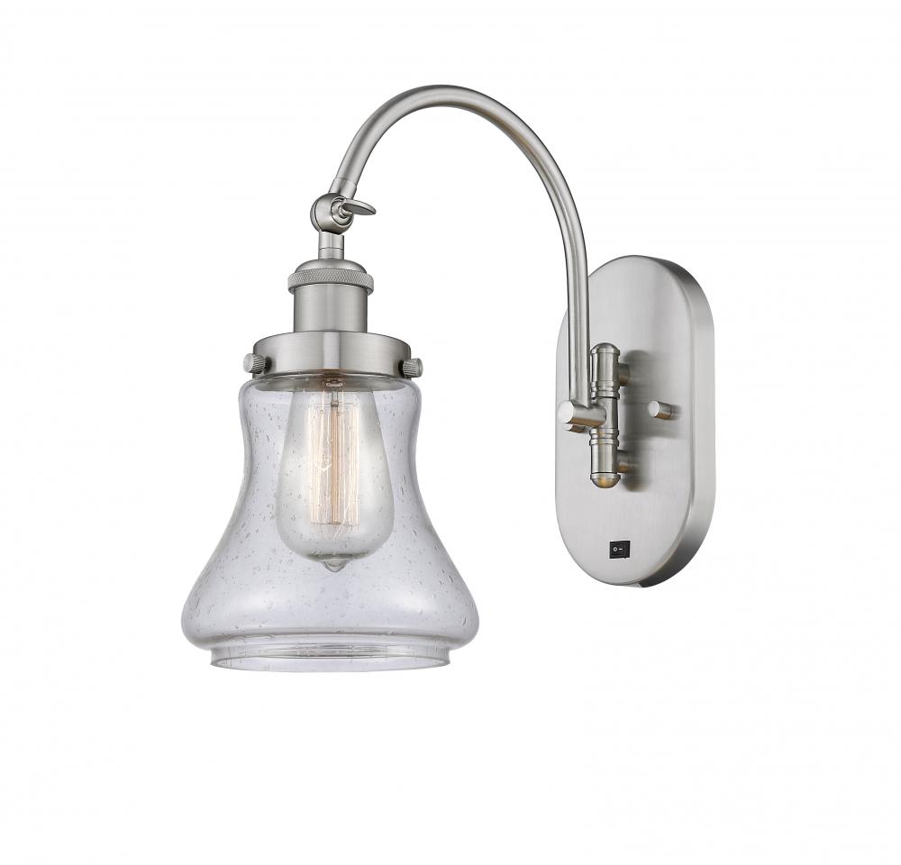 Bellmont - 1 Light - 7 inch - Brushed Satin Nickel - Adjustable Swing Arm