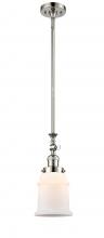 Innovations Lighting 206-PN-G181 - Canton - 1 Light - 6 inch - Polished Nickel - Stem Hung - Adjustable Mini Pendant