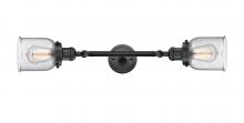 Innovations Lighting 208L-BK-G54 - Bell - 2 Light - 5 inch - Matte Black - Adjustable Bath Vanity Light