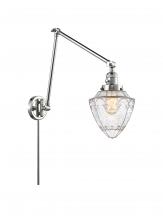 Innovations Lighting 238-PC-G664-7 - Bullet - 1 Light - 7 inch - Polished Chrome -Adjustable Swing Arm