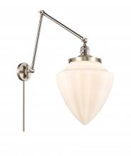 Innovations Lighting 238-SN-G661-12 - Bullet - 1 Light - 12 inch - Brushed Satin Nickel -Adjustable Swing Arm