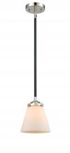 Innovations Lighting 284-1S-BPN-G61 - Cone - 1 Light - 6 inch - Black Polished Nickel - Cord hung - Mini Pendant
