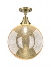 Innovations Lighting 447-1C-AB-G208-12 - Beacon - 1 Light - 12 inch - Antique Brass - Flush Mount