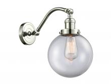 Innovations Lighting 515-1W-PN-G202-8 - Beacon - 1 Light - 8 inch - Polished Nickel - Adjustable Sconce