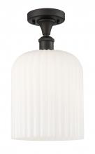 Innovations Lighting 516-1C-OB-G559-8GWH - Bridal Veil - 1 Light - 5 inch - Oil Rubbed Bronze - Semi-Flush Mount