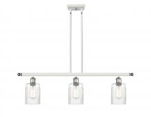 Innovations Lighting 516-3I-WPC-G342 - Hadley - 3 Light - 36 inch - White Polished Chrome - Cord hung - Island Light