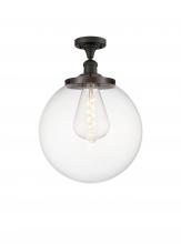 Innovations Lighting 517-1CH-OB-G202-14 - Beacon - 1 Light - 14 inch - Oil Rubbed Bronze - Semi-Flush Mount