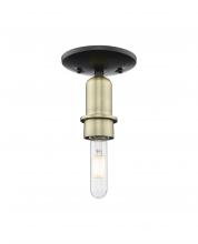 Innovations Lighting 716-1C-BAB - Arcadia - 1 Light - 5 inch - Black Antique Brass - Flush Mount