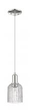 Innovations Lighting 716-1P-PN-G559-5CL - Bridal Veil - 1 Light - 6 inch - Polished Nickel - Cord hung - Mini Pendant