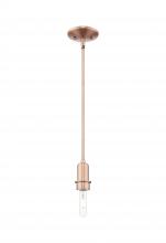 Innovations Lighting 716-1S-AC - Arcadia - 1 Light - 3 inch - Antique Brass - Mini Pendant