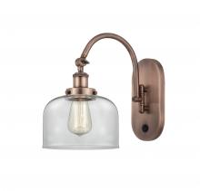 Innovations Lighting 918-1W-AC-G72 - Bell - 1 Light - 8 inch - Antique Copper - Adjustable Swing Arm