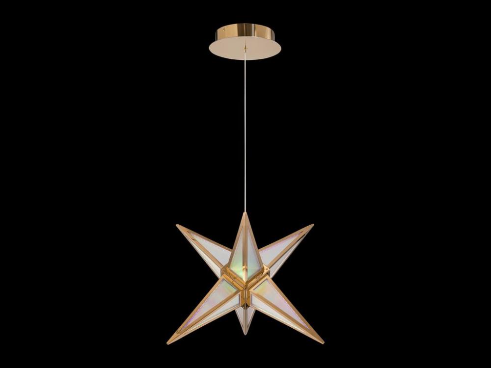 Spectrum 18&#34; LED Chandelier in Rose Gold