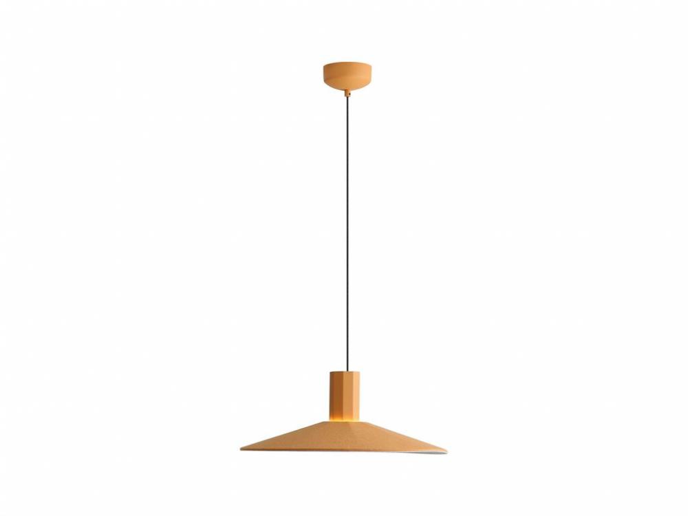 Faroe 20&#34; LED Pendant in Earth Yellow/Grey