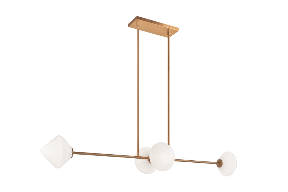 Novo Aged Gold Brass Pendant
