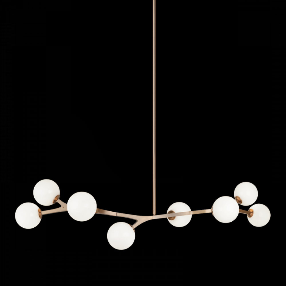 Rami Aged Gold Brass Chandelier