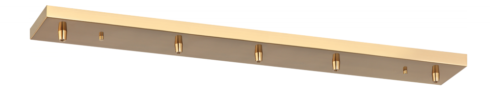 Multi Ceiling Canopy (Line Voltage) Aged Gold Brass Canopy
