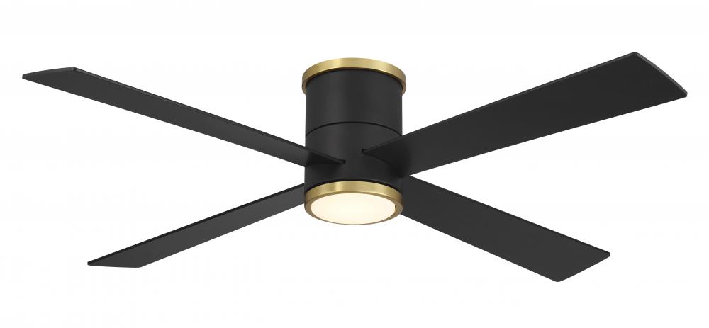 Falco Flush - 54&#34; LED Flush Mount Ceiling Fan