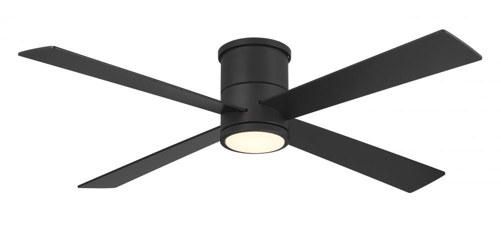 Falco Flush - 54&#34; LED Flush Mount Ceiling Fan