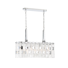 Eurofase USA Inc. 33742-014 - VIVIANA,7LT CHANDLR,OVAL,CHR