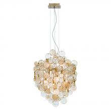 Eurofase USA Inc. 34030-026 - TRENTO,7LT CHANDELIER,GLD