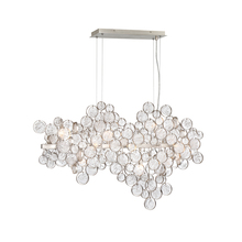 Eurofase USA Inc. 34031-018 - TRENTO,12LT CHANDLR,OVAL,CHAMP