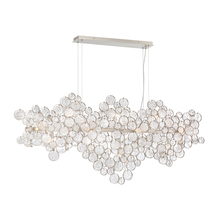 Eurofase USA Inc. 34032-015 - TRENTO,15LT CHANDLR,OVAL,CHAMP