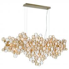 Eurofase USA Inc. 34032-027 - TRENTO,15LT CHAND,OVL,ANT GLD