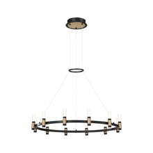 Eurofase USA Inc. 37043-018 - ALBANY,CHANDELIER,12LT,LED,BLK