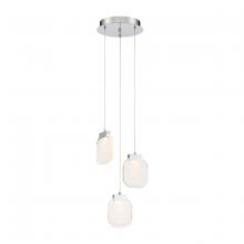 Eurofase USA Inc. 38042-020 - PAGET,3LT LED CHAND, CHR