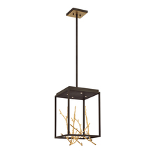Eurofase USA Inc. 38637-018 - AERIE,4LT,SQR,LED,CHA,BRZ/GOLD