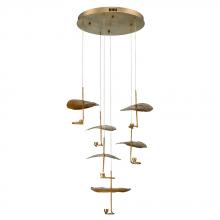 Eurofase USA Inc. 41908-013 - LAGATTO,6LT CHANDELIER,BRZ