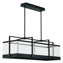Eurofase USA Inc. 44255-015 - TYE,ISLAND CHANDELIER,BLK