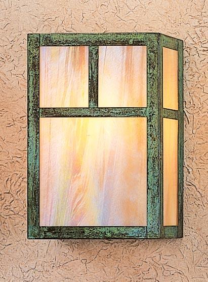 10&#34; Mission Sconce With Classic Arch Overlay