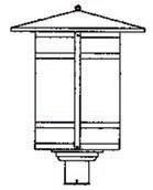 Arroyo Craftsman BP-17LCR-RB - 17" berkeley long body post mount