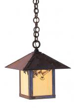 Arroyo Craftsman EH-12ERM-P - 12" evergreen pendant without overlay (empty)