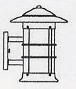 Arroyo Craftsman NS-9LCR-RB - 9" newport long body sconce