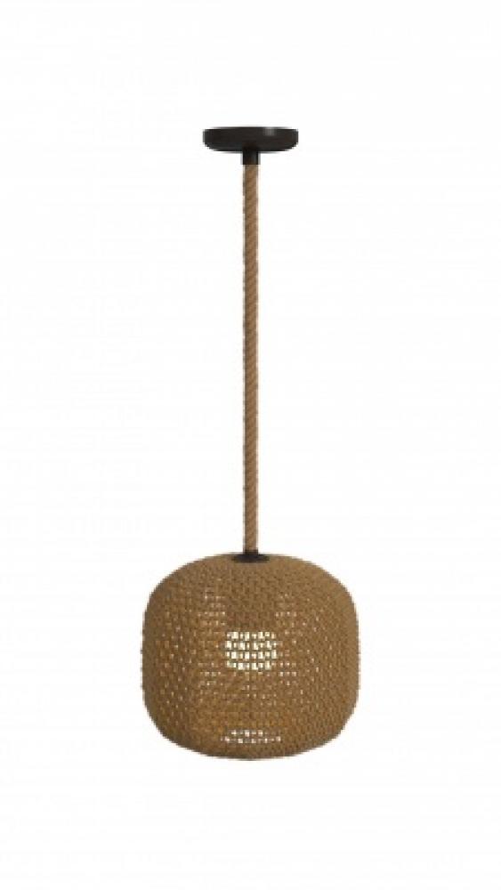 Malibu Natrual Hemp Rope Pendant