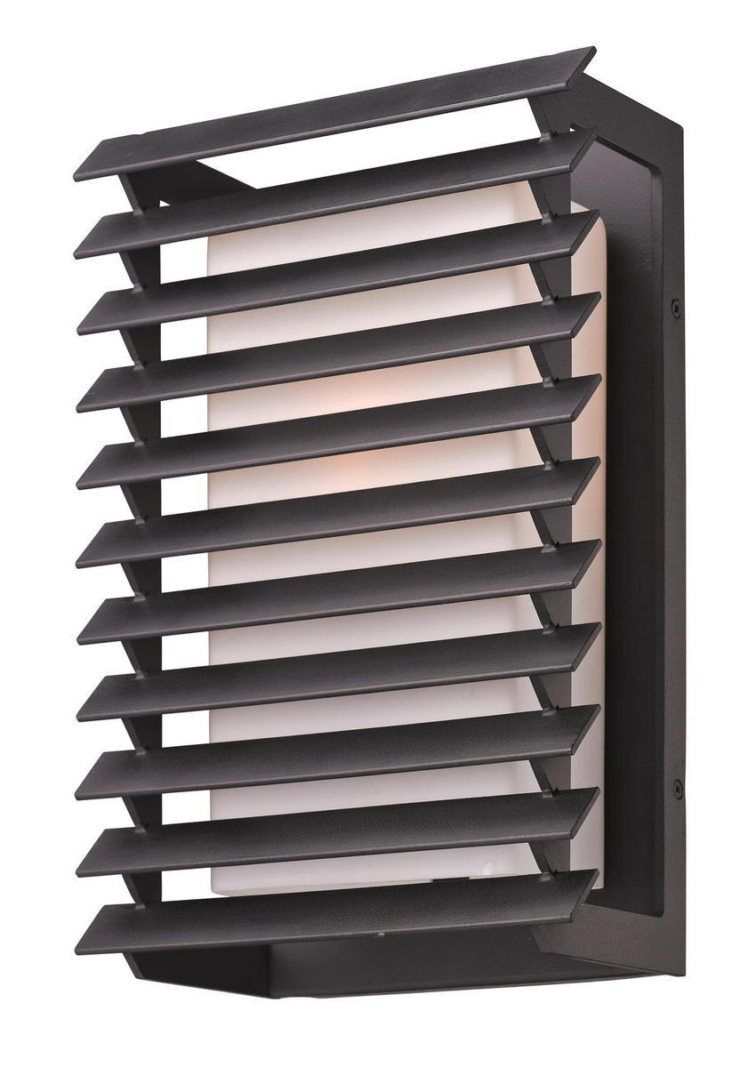 One Light Forged Iron Outdoor Wall Light