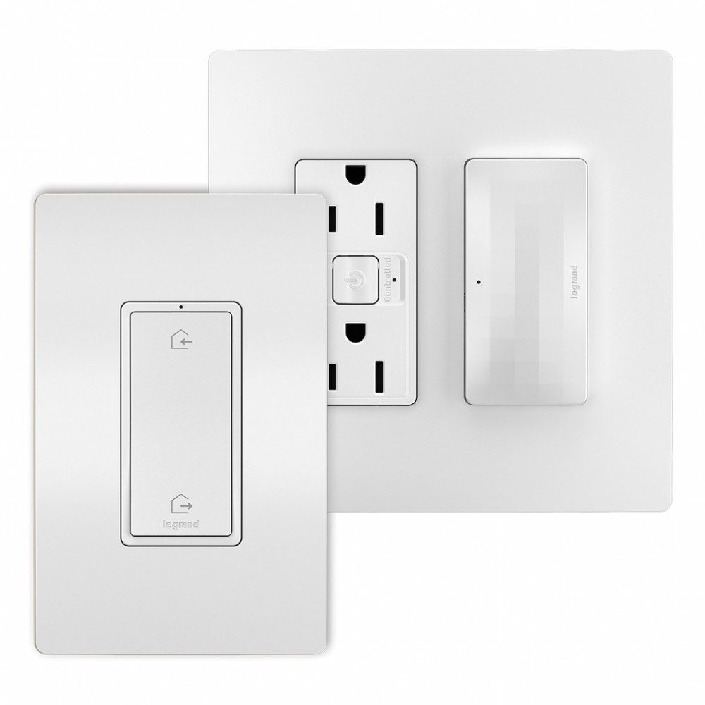 radiant Smart Outlet With Netatmo Starter Kit, White