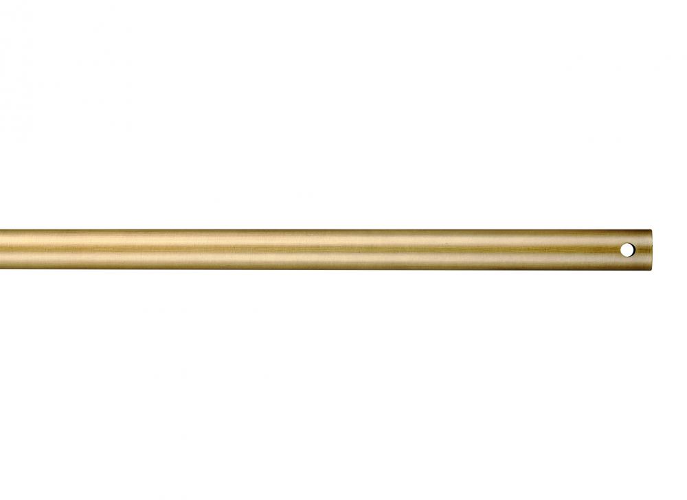 24&#34; Downrod in Hand Rubbed Antique Brass