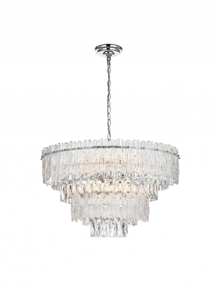 Emilia Hang D25&#34;H15&#34; E12 L8 Chrome