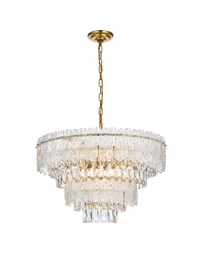 Emilia Hang D25&#34;H15&#34; E12 L8 Satin Gold
